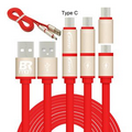 Maltese Charging Cable (2in1) Red